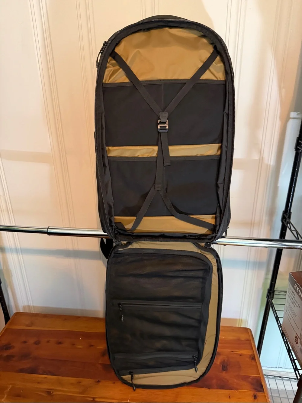 Black Camera Backpack with Padded Laptop Compartment - Nomatic x Peter McKinnon